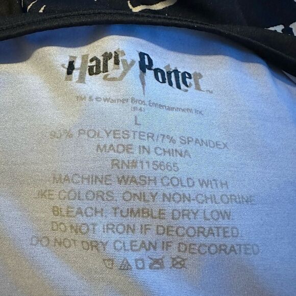 Harry Potter Black Marauder's Map Fit & Flare Tank Dress - Picture 3 of 6